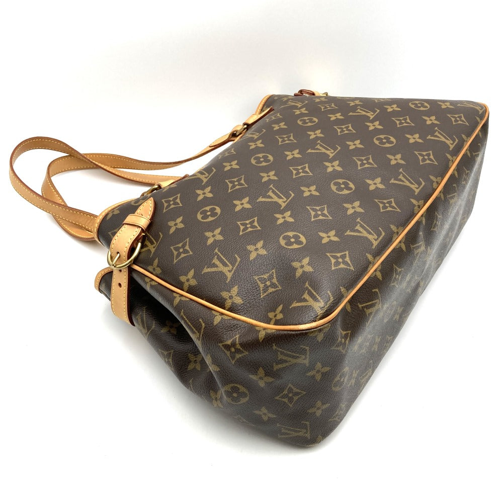 Louis Vuitton M51154 Batignolles Horizontal Handbag Monogram Brown Pre-owned