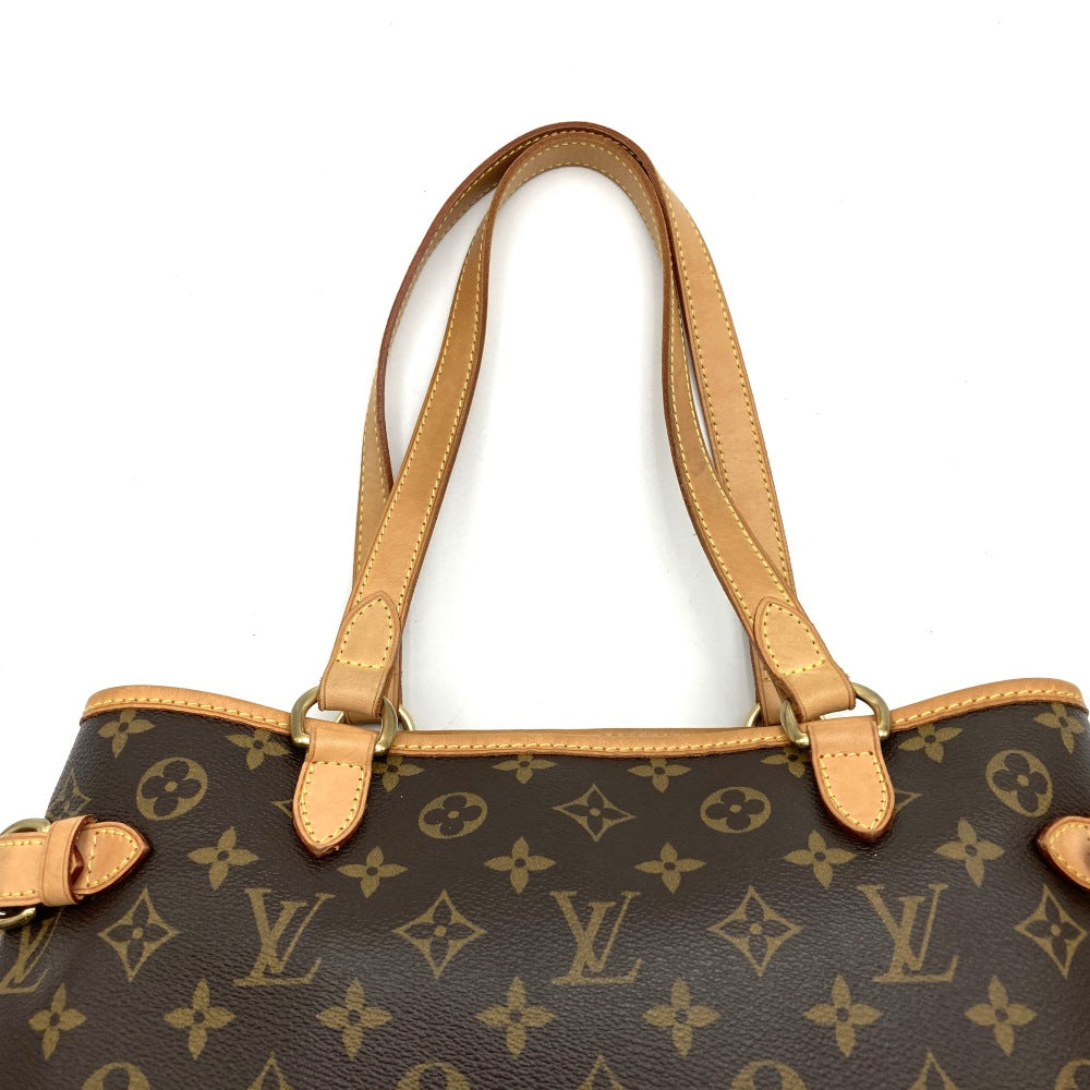 Louis Vuitton M51154 Batignolles Horizontal Handbag Monogram Brown Pre-owned