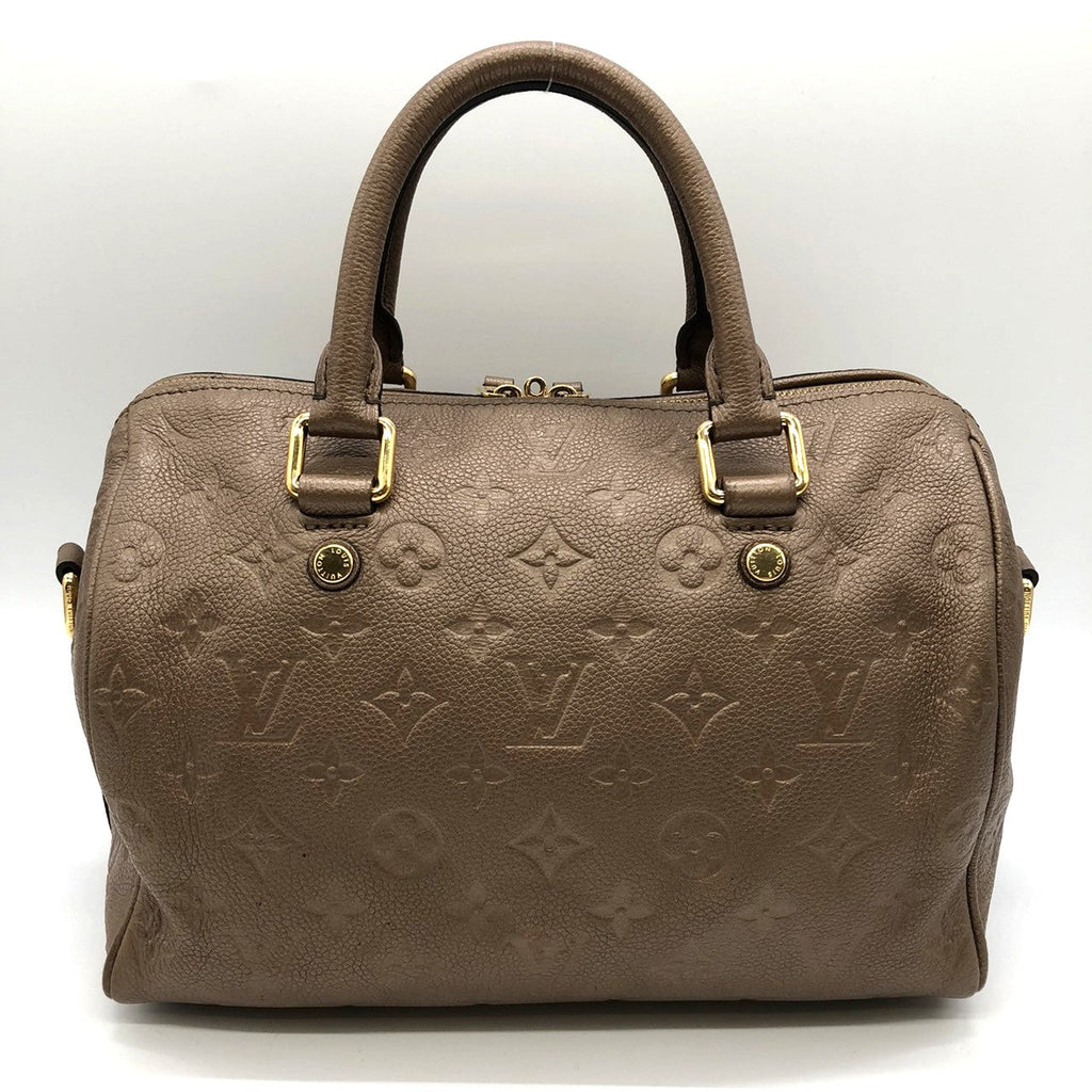 LOUIS VUITTON Speedy 25 Bandoulière M41019 Shoulder Bag Monogram Empreinte Brown Women's PRE-OWNED