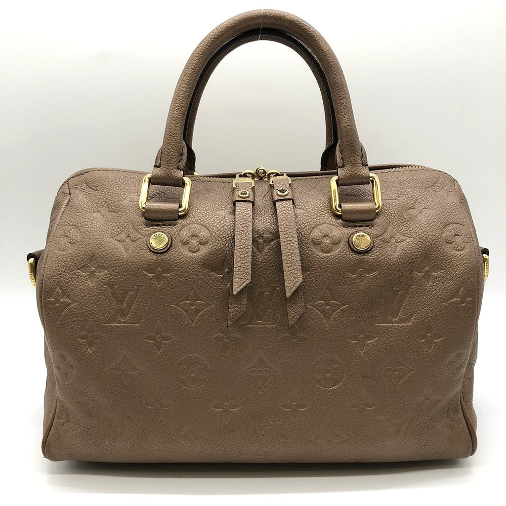 LOUIS VUITTON Speedy 25 Bandoulière M41019 Shoulder Bag Monogram Empreinte Brown Women's PRE-OWNED