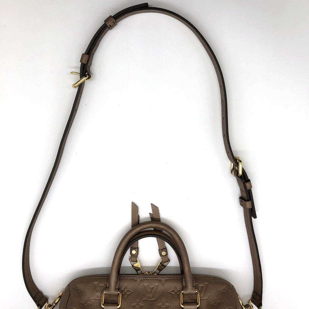 LOUIS VUITTON Speedy 25 Bandoulière M41019 Shoulder Bag Monogram Empreinte Brown Women's PRE-OWNED