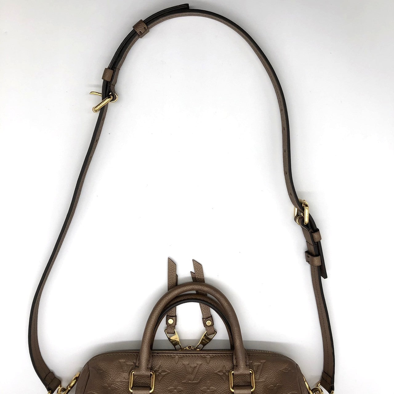 LOUIS VUITTON Speedy 25 Bandoulière M41019 Shoulder Bag Monogram Empreinte Brown Women's PRE-OWNED