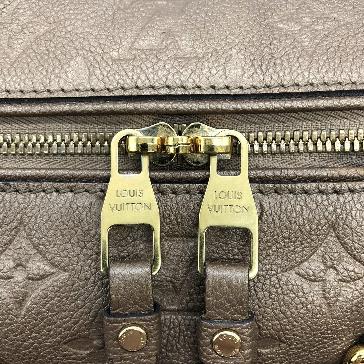 LOUIS VUITTON Speedy 25 Bandoulière M41019 Shoulder Bag Monogram Empreinte Brown Women's PRE-OWNED