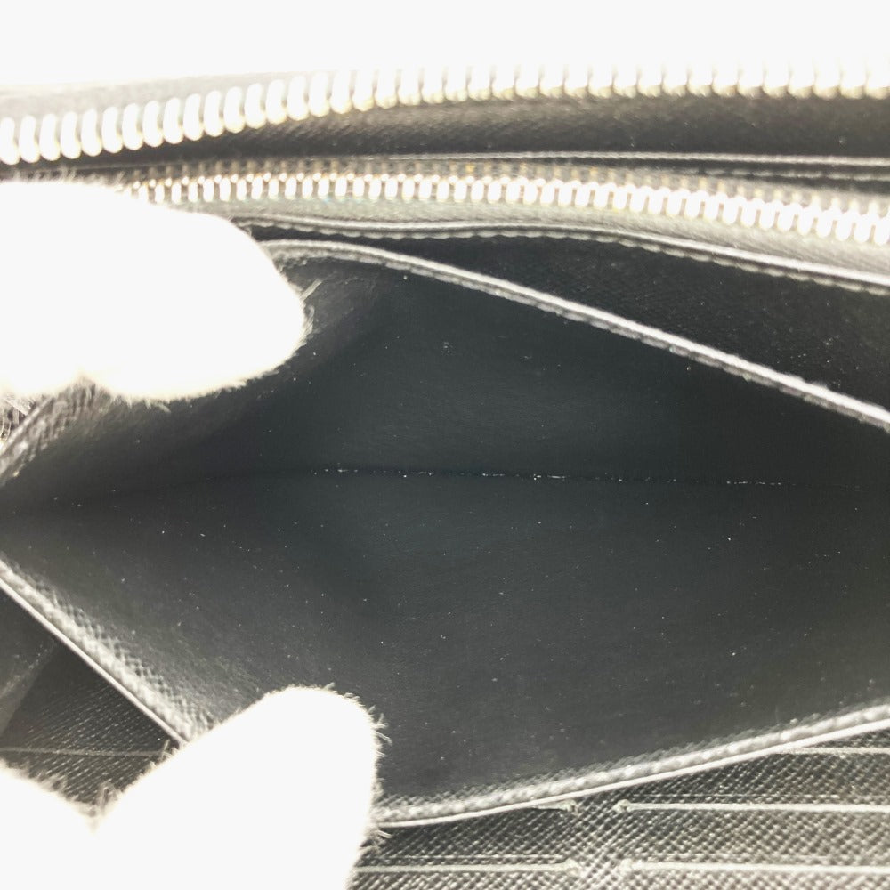 LOUIS VUITTON Louis Vuitton Zippy Wallet Round Long Wallet Epi Leather Noir Silver Hardware Black M60072 Men's Women's Fashion PRE-OWNED