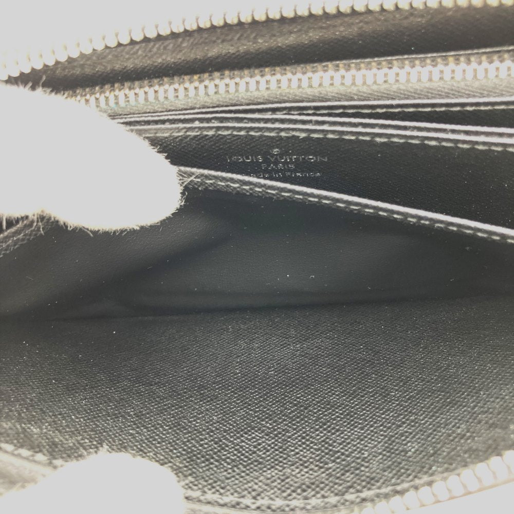 LOUIS VUITTON Louis Vuitton Zippy Wallet Round Long Wallet Epi Leather Noir Silver Hardware Black M60072 Men's Women's Fashion PRE-OWNED