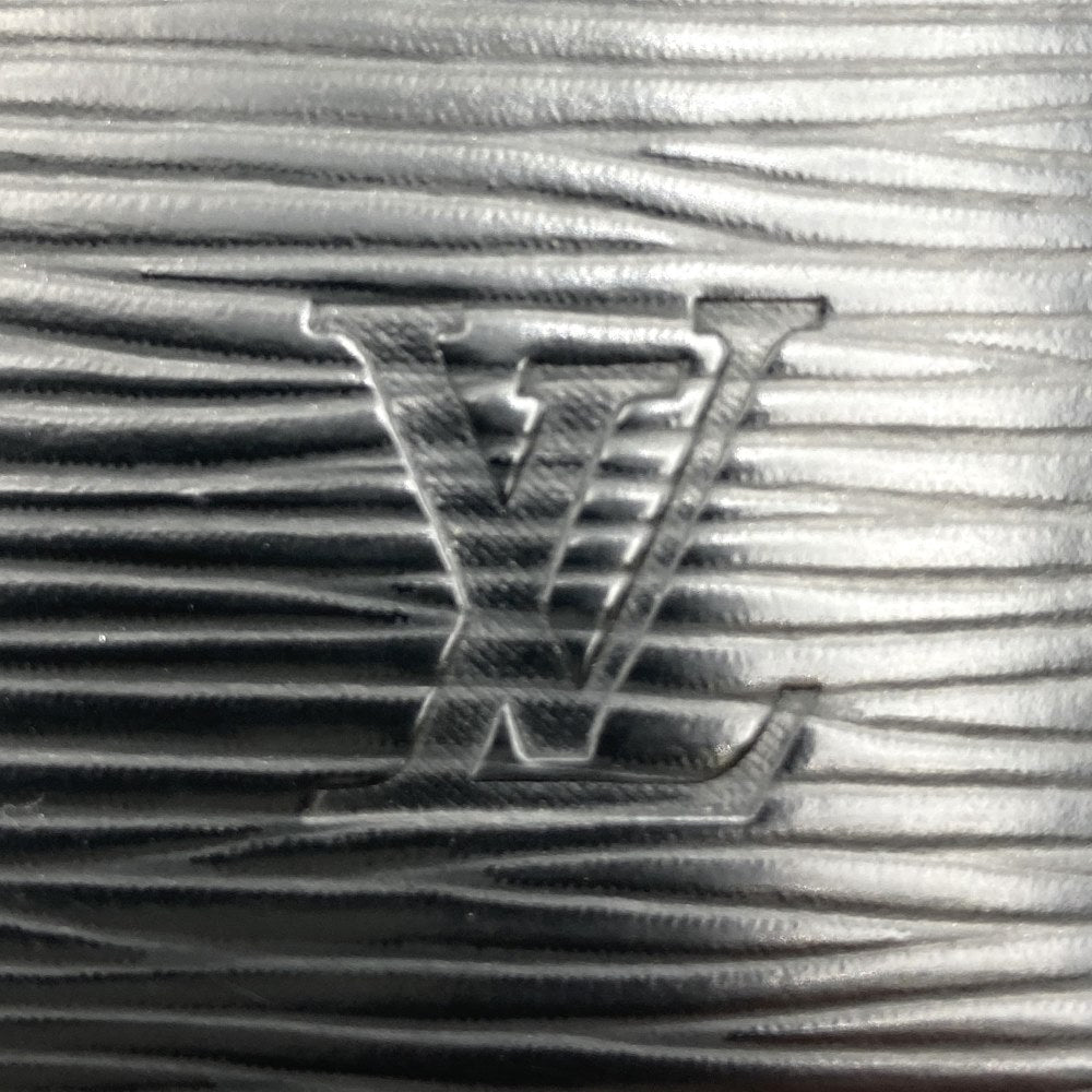 LOUIS VUITTON Louis Vuitton Zippy Wallet Round Long Wallet Epi Leather Noir Silver Hardware Black M60072 Men's Women's Fashion PRE-OWNED