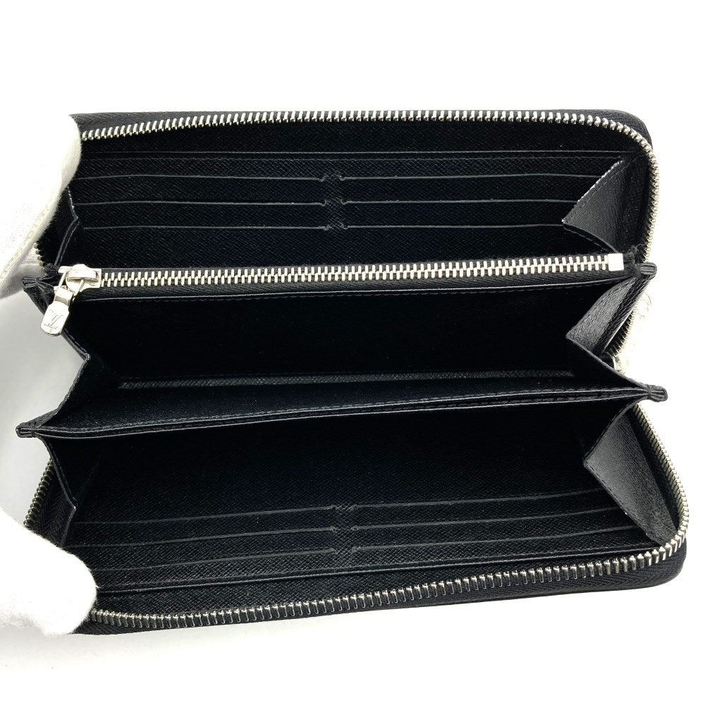 LOUIS VUITTON Louis Vuitton Zippy Wallet Round Long Wallet Epi Leather Noir Silver Hardware Black M60072 Men's Women's Fashion PRE-OWNED