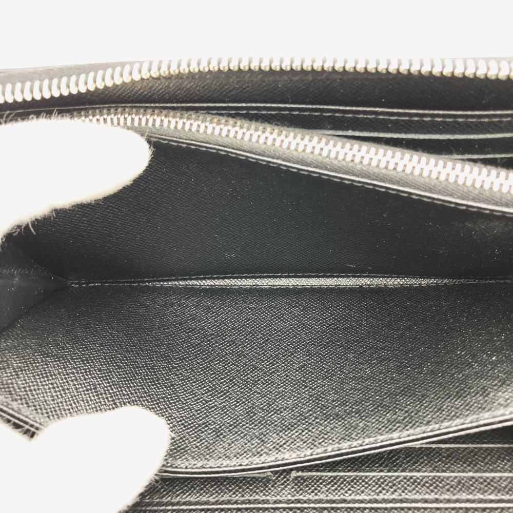 LOUIS VUITTON Louis Vuitton Zippy Wallet Round Long Wallet Epi Leather Noir Silver Hardware Black M60072 Men's Women's Fashion PRE-OWNED