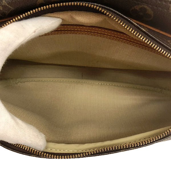 Louis Vuitton M45254 Reporter PM Shoulder Bag Monogram Canvas Brown Pre-owned