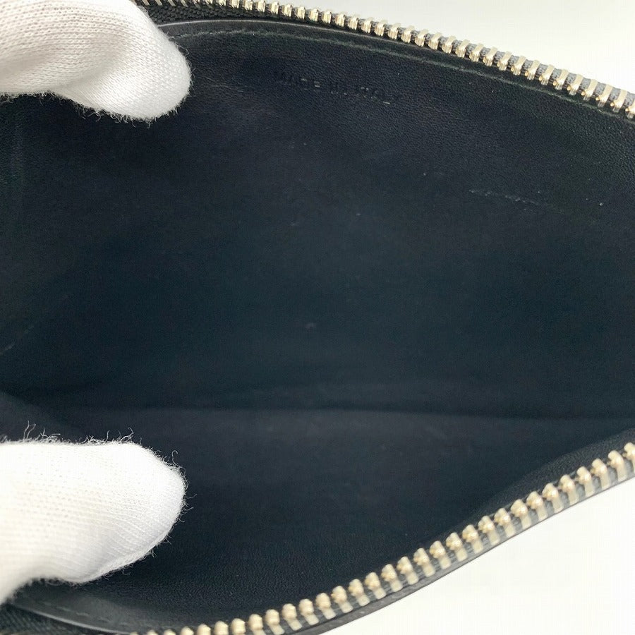 Dior Diorissimo Handbag/Shoulder Bag Calf Leather Black Pre-owned