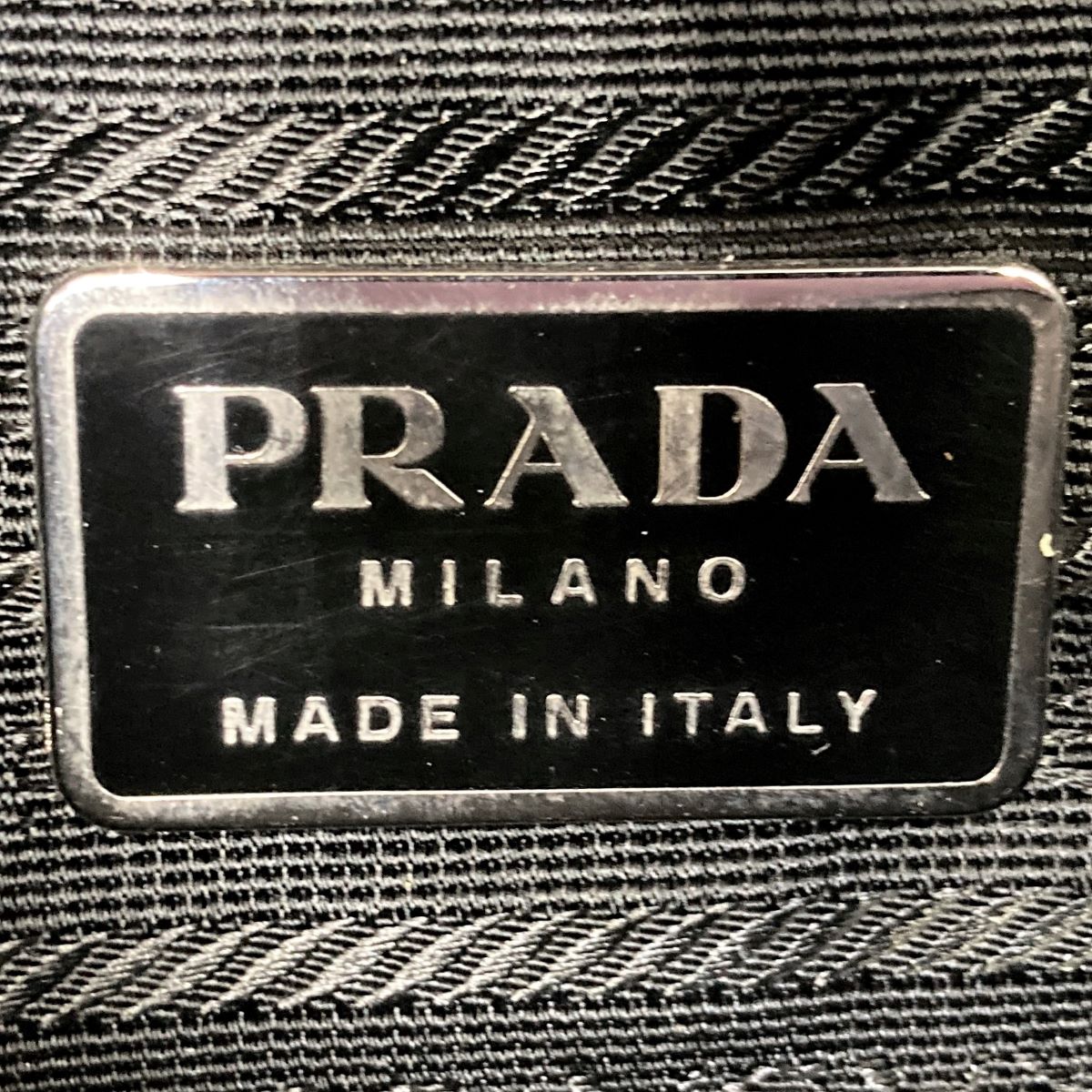 Prada Tote Bag/Shoulder Bag Nylon Purple Pre-owned