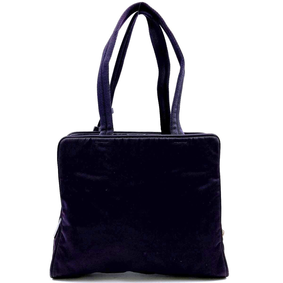 Prada Tote Bag/Shoulder Bag Nylon Purple Pre-owned