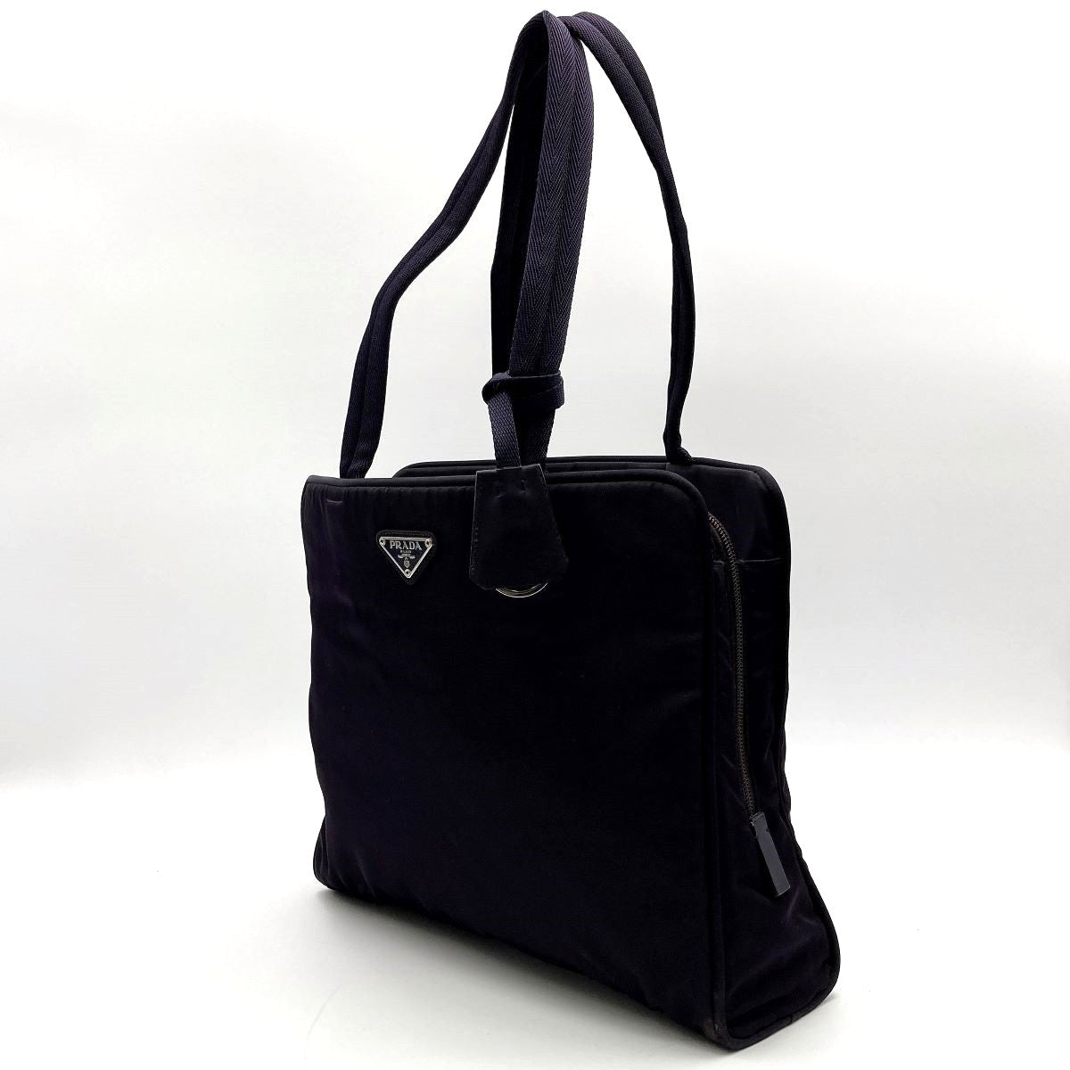 Prada Tote Bag/Shoulder Bag Nylon Purple Pre-owned