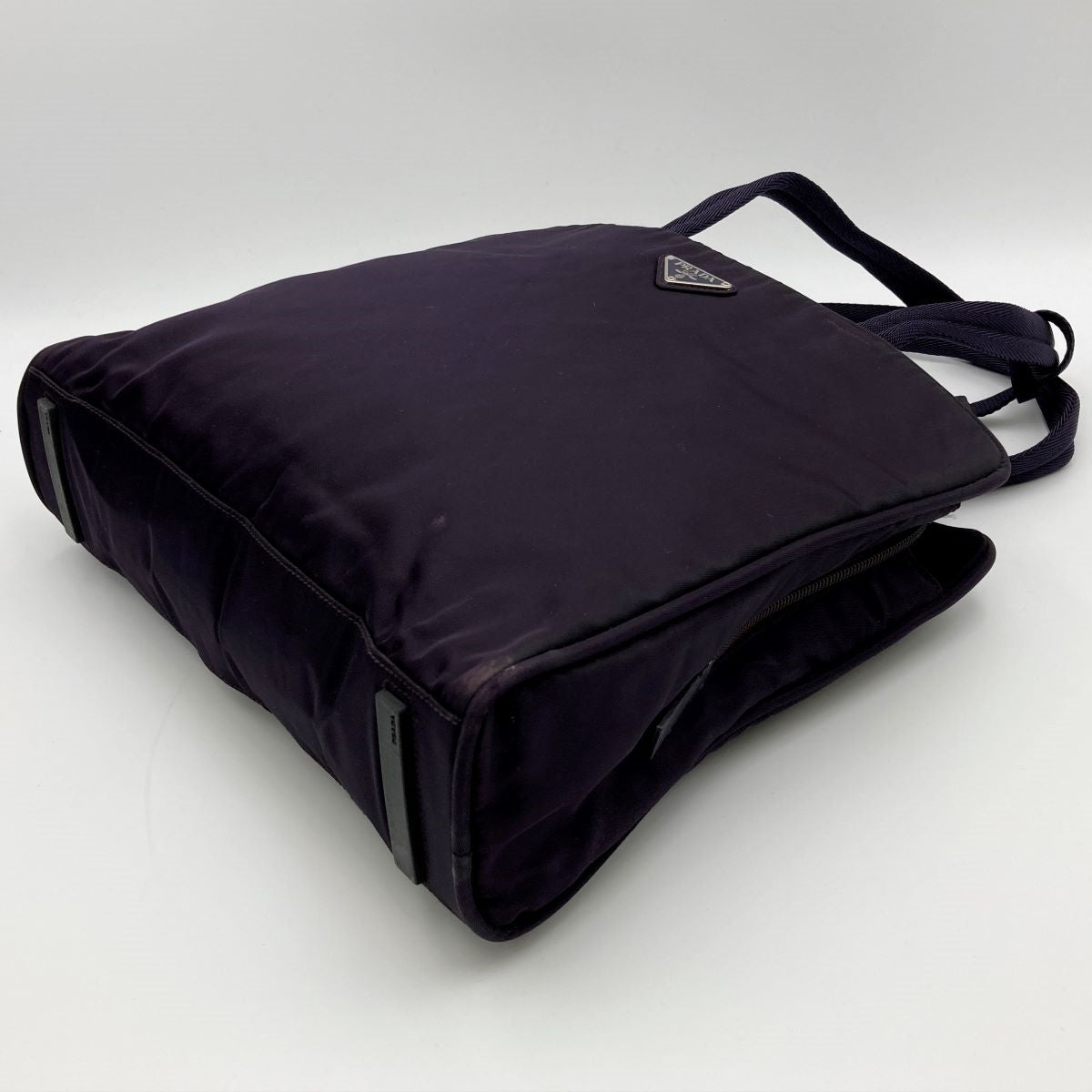 Prada Tote Bag/Shoulder Bag Nylon Purple Pre-owned