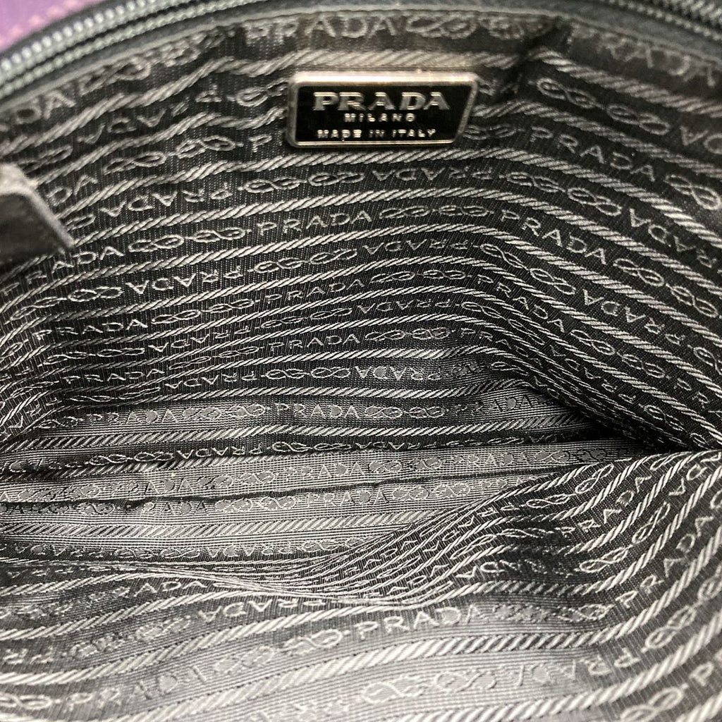Prada Tote Bag/Shoulder Bag Nylon Purple Pre-owned