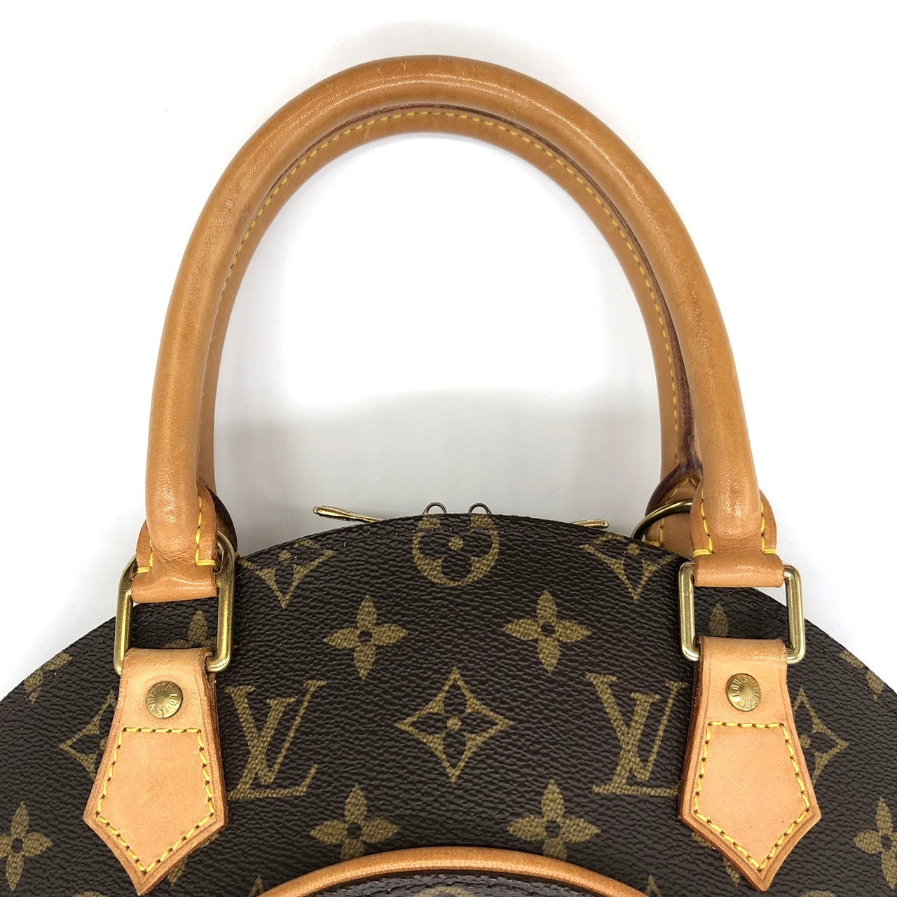 Louis Vuitton M51127 Ellipse PM Handbag Monogram Brown Pre-owned