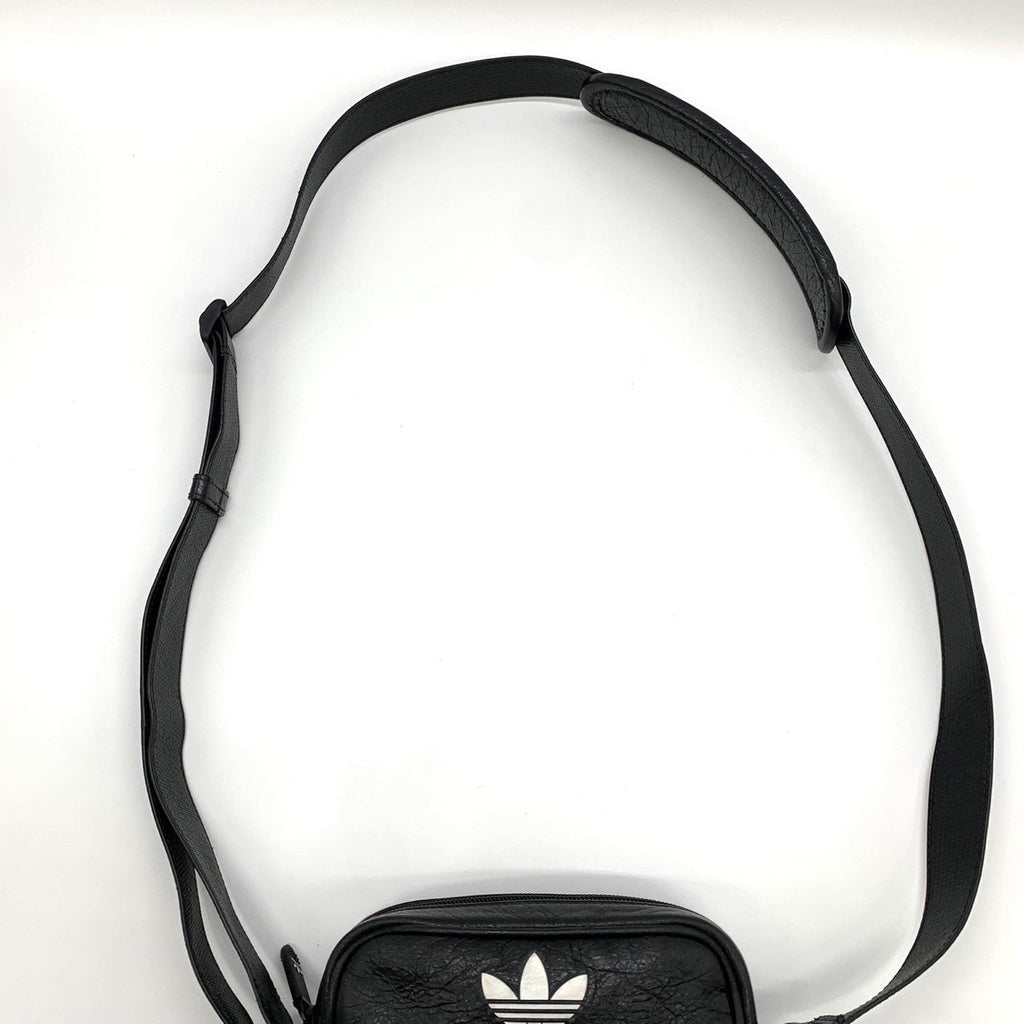 Balenciaga 721850 x Adidas Small Messenger Bag/Crossbody Shoulder Bag Black Pre-owned