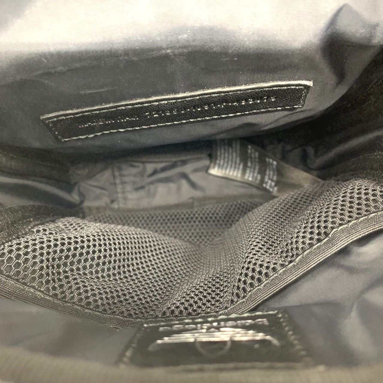 Balenciaga 721850 x Adidas Small Messenger Bag/Crossbody Shoulder Bag Black Pre-owned