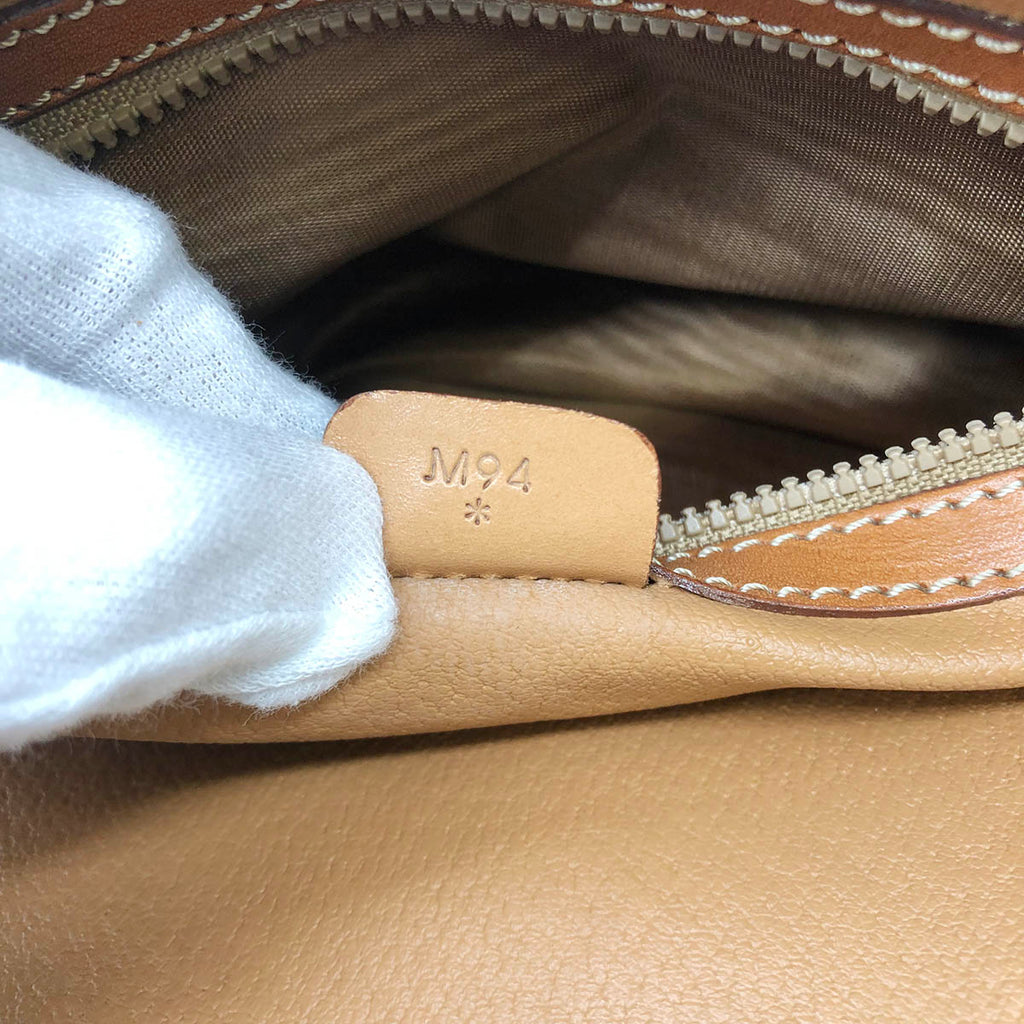 Celine M94 Macadam Handbag PVC Brown Pre-owned