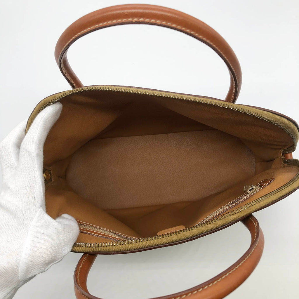 Celine M94 Macadam Handbag PVC Brown Pre-owned