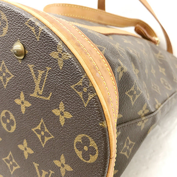 Louis Vuitton M42236 Bucket GM Shoulder Bag Monogram Canvas Pre-owned