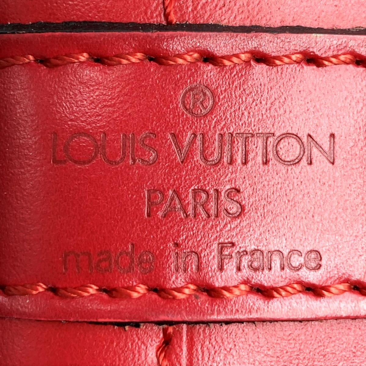 Louis Vuitton M59007 Noe Drawstring Shoulder Bag Epi Red Pre-owned