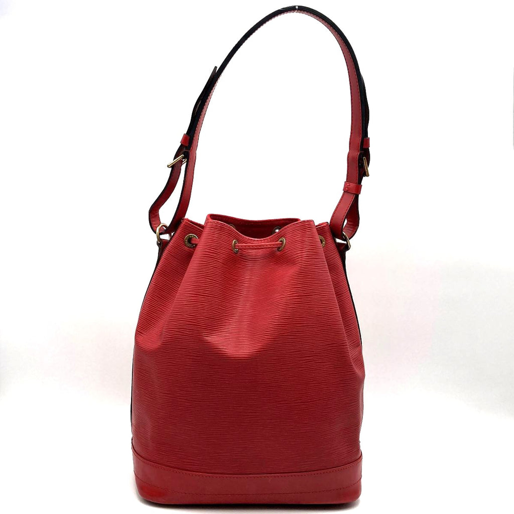 Louis Vuitton M59007 Noe Drawstring Shoulder Bag Epi Red Pre-owned
