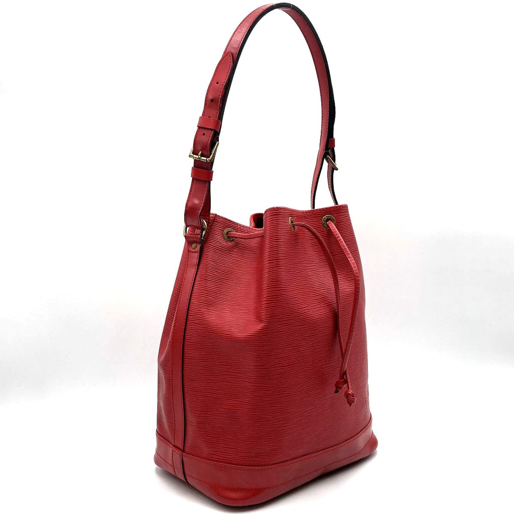 Louis Vuitton M59007 Noe Drawstring Shoulder Bag Epi Red Pre-owned