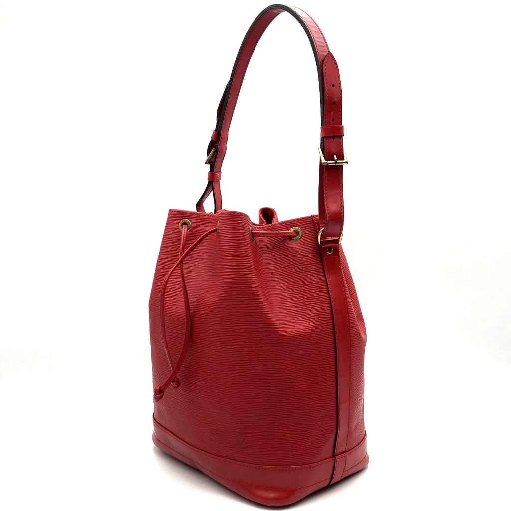 Louis Vuitton M59007 Noe Drawstring Shoulder Bag Epi Red Pre-owned