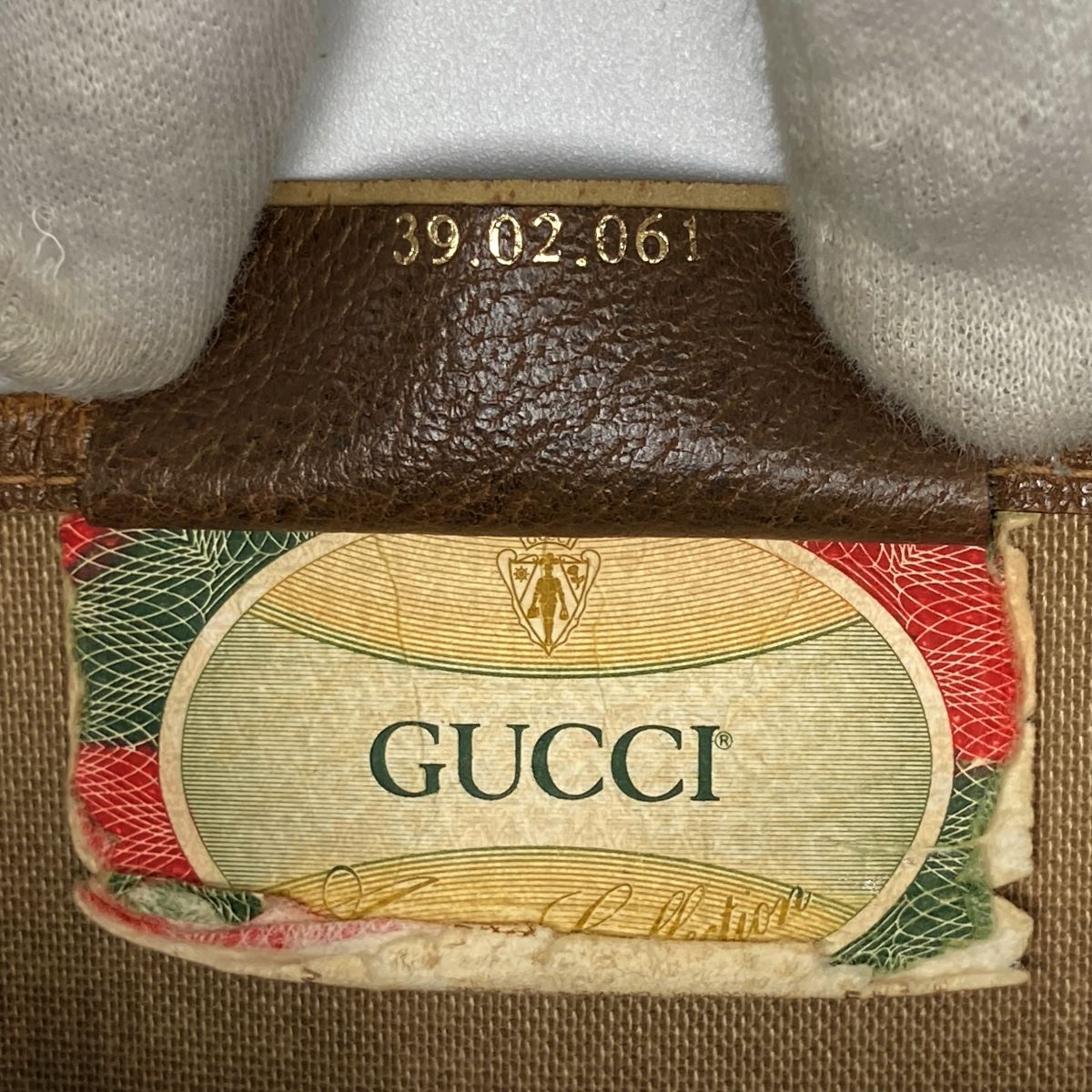 Gucci 39 02 061 Tote Bag GG Supreme Canvas Brown Pre-owned
