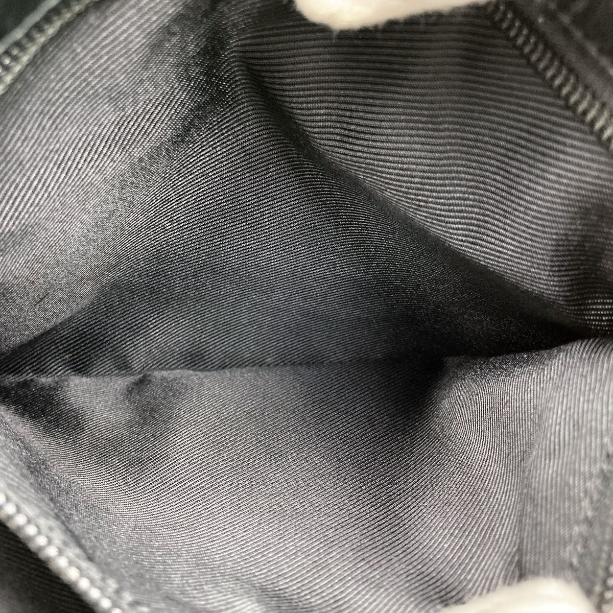 Gucci 019 0348 Shoulder Bag GG Canvas Black Pre-owned