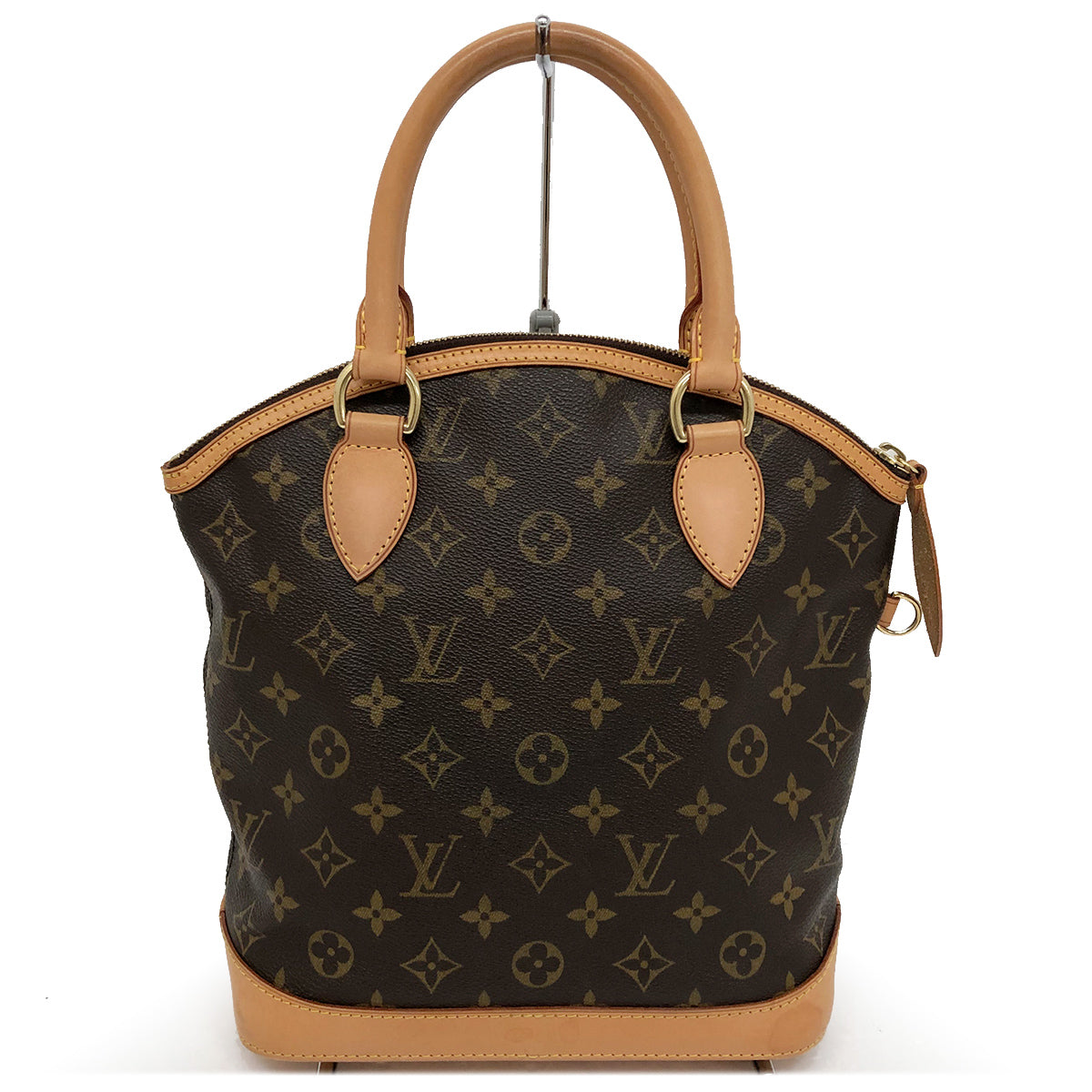 Louis Vuitton M40102 Lockit Handbag Monogram Canvas/Leather Brown Pre-owned