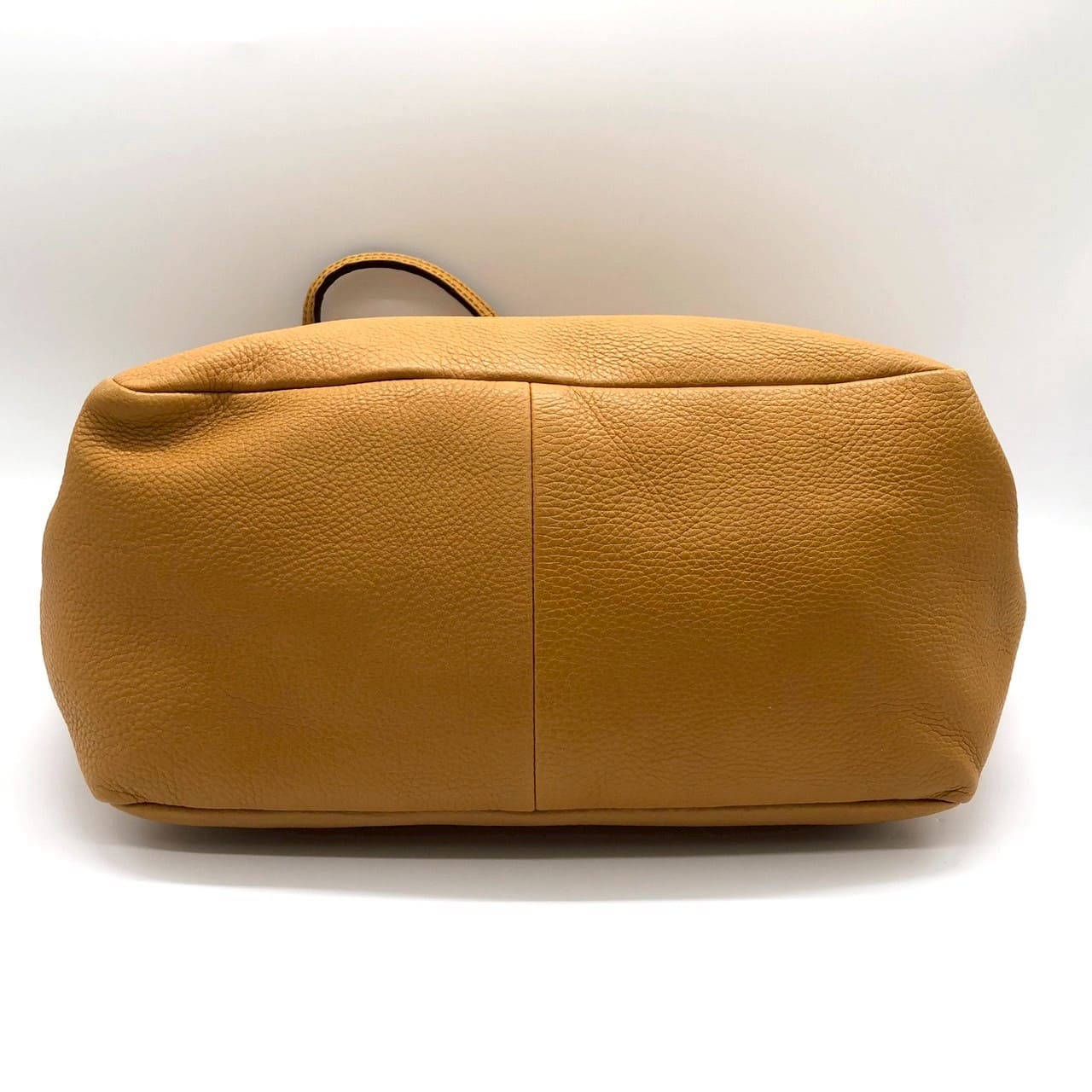 GUCCI 323671 Tote Bag, Interlocking G, Leather, Tassel, Yellow, Women's, Vintage, Brand, Fashion, PRE-OWNED