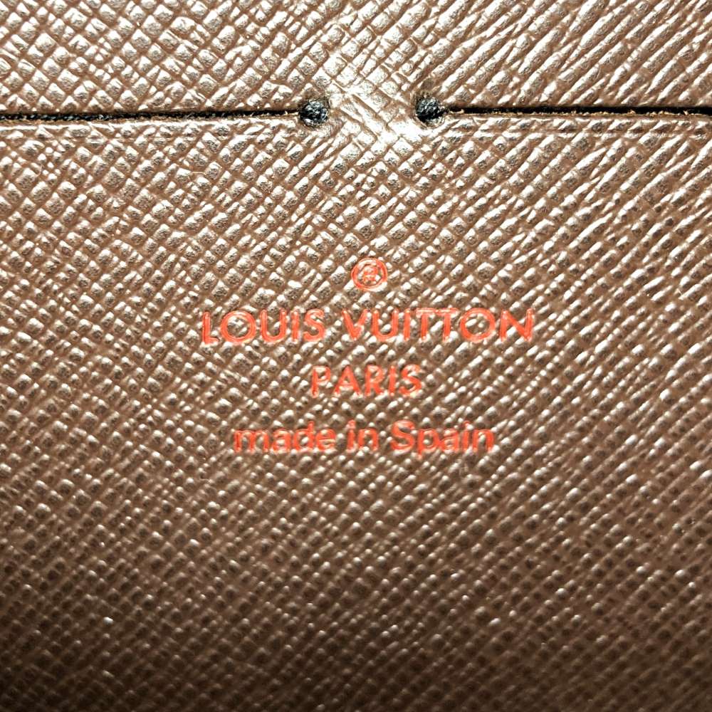 Louis Vuitton N60015 Zippy Wallet Land Zip Long Wallet Damier Pre-owned