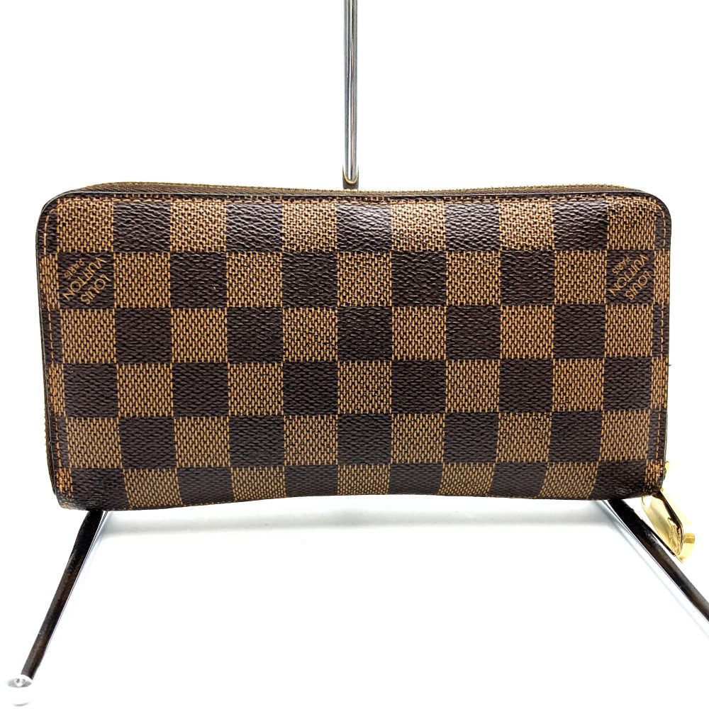 Louis Vuitton N60015 Zippy Wallet Land Zip Long Wallet Damier Pre-owned