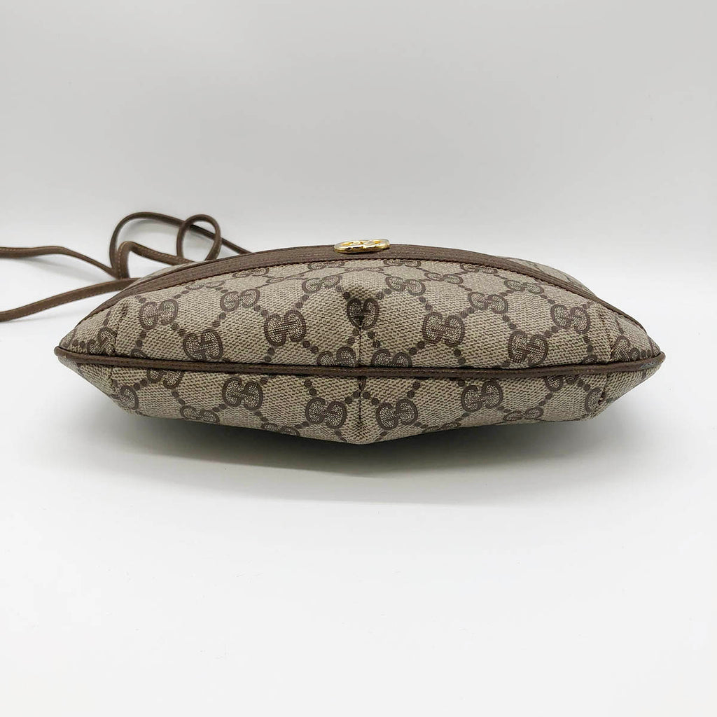 Gucci 30.01 GG Supreme Shoulder Bag Beige Pre-owned