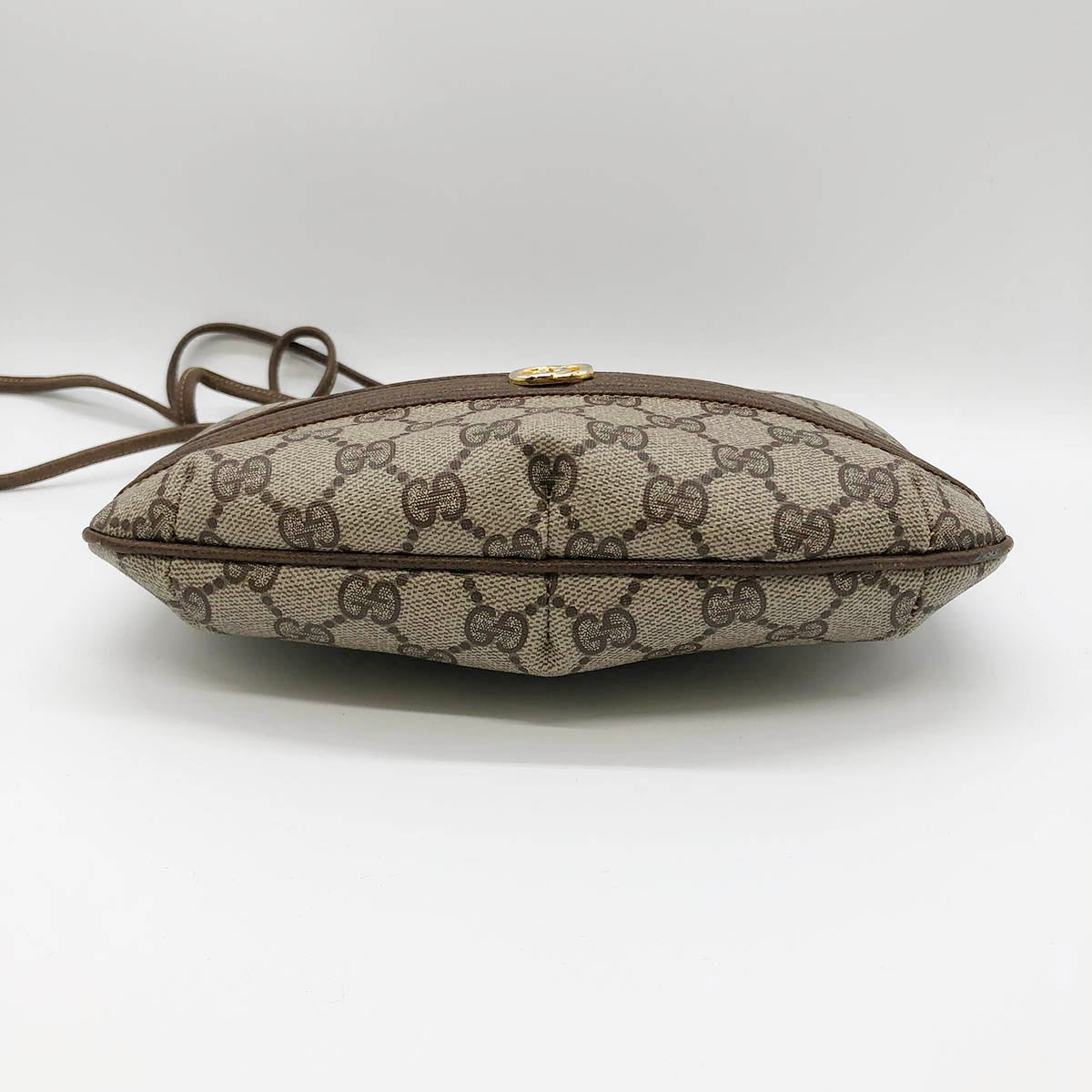 Gucci 30.01 GG Supreme Shoulder Bag Beige Pre-owned