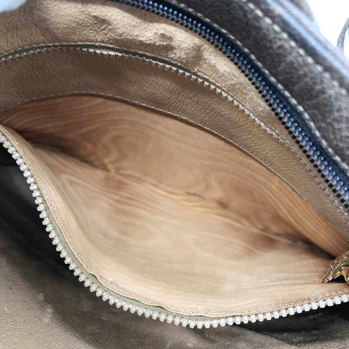Gucci 30.01 GG Supreme Shoulder Bag Beige Pre-owned