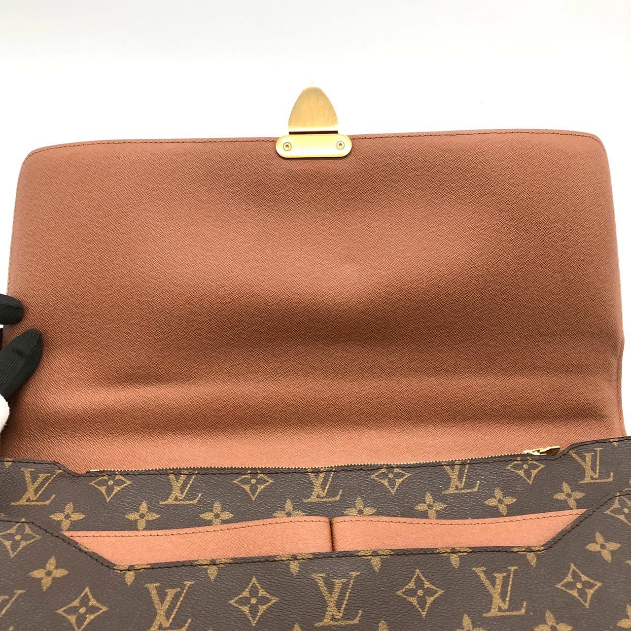Louis Vuitton M53027 Robusto 1 Business Bag/Briefcase Monogram Brown Pre-owned