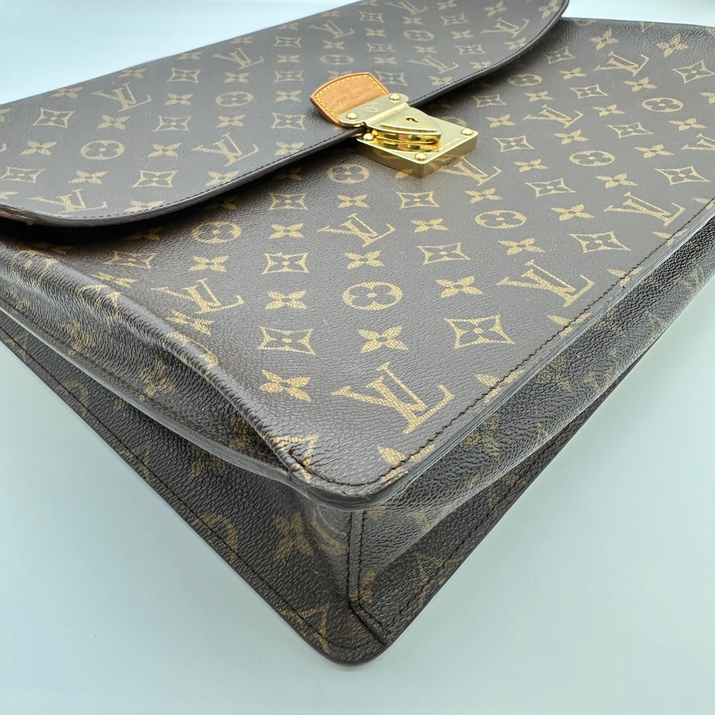 Louis Vuitton M53027 Robusto 1 Business Bag/Briefcase Monogram Brown Pre-owned