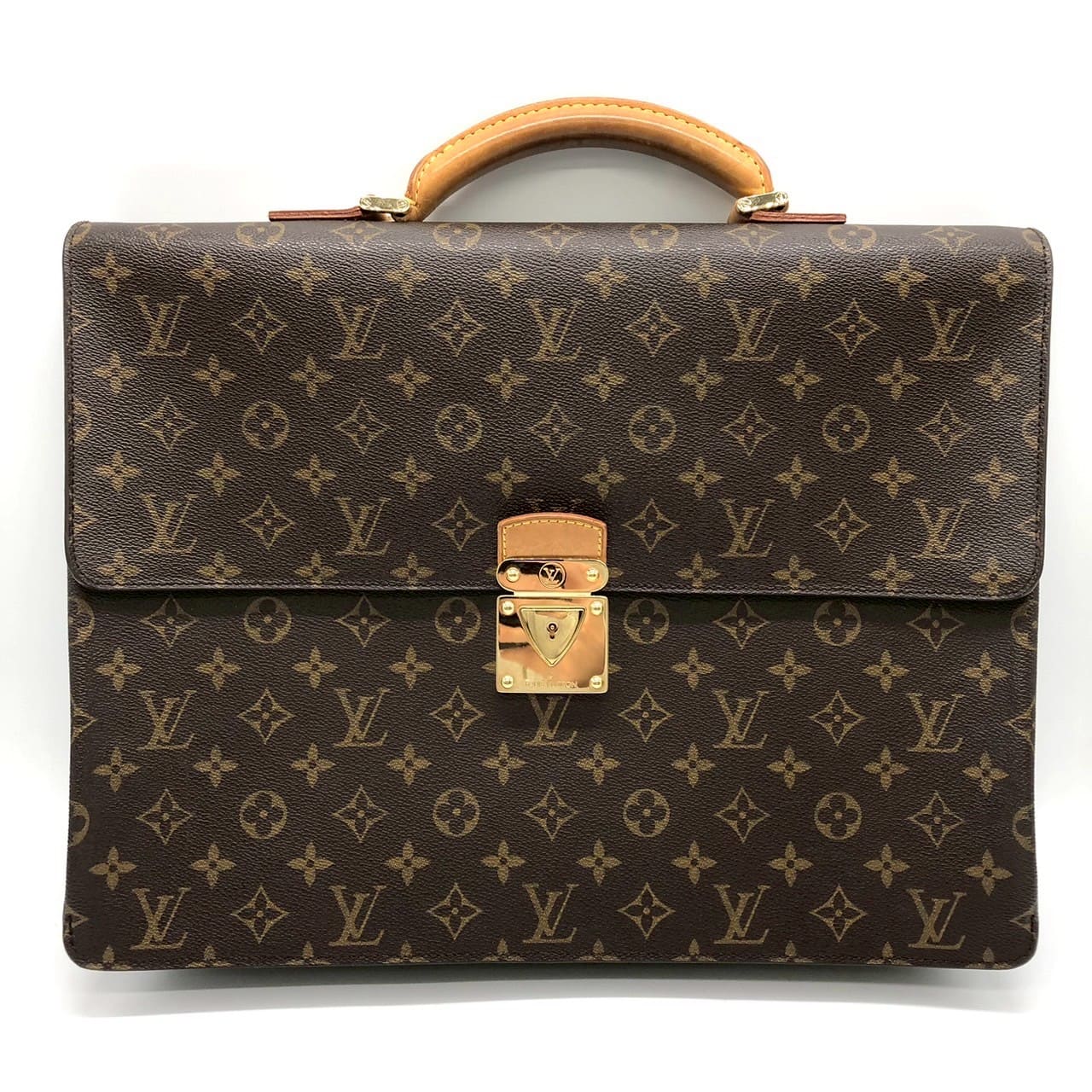 Louis Vuitton M53027 Robusto 1 Business Bag/Briefcase Monogram Brown Pre-owned