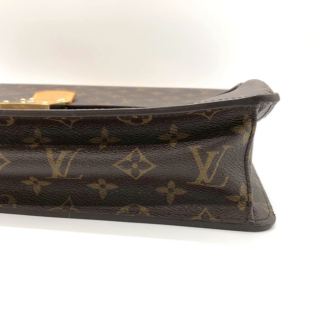 Louis Vuitton M53027 Robusto 1 Business Bag/Briefcase Monogram Brown Pre-owned