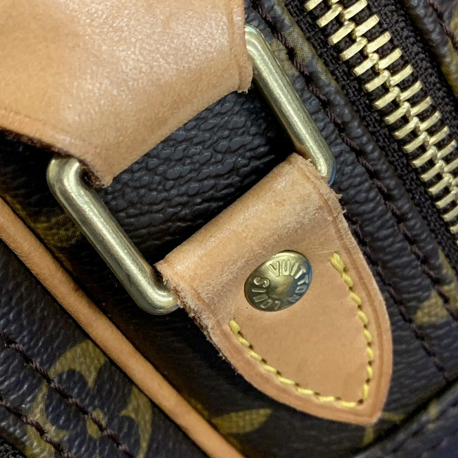 Louis Vuitton M45254 Reporter PM Crossbody Shoulder Bag Monogram Brown Pre-owned
