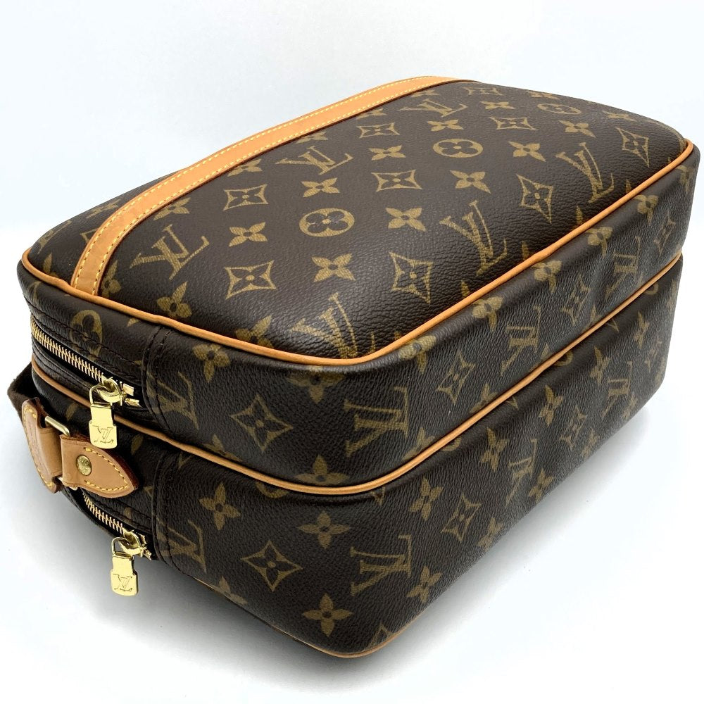 Louis Vuitton M45254 Reporter PM Crossbody Shoulder Bag Monogram Brown Pre-owned