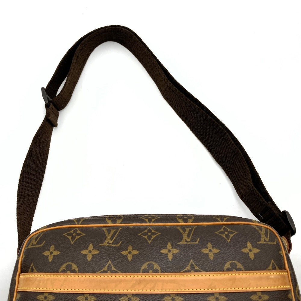 Louis Vuitton M45254 Reporter PM Crossbody Shoulder Bag Monogram Brown Pre-owned