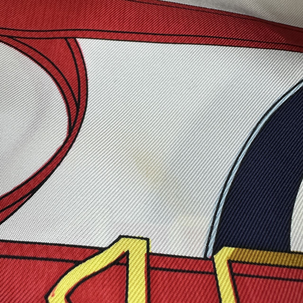 Hermès Carré 90 Éperon d'Or Scarf Silk Navy Pre-owned