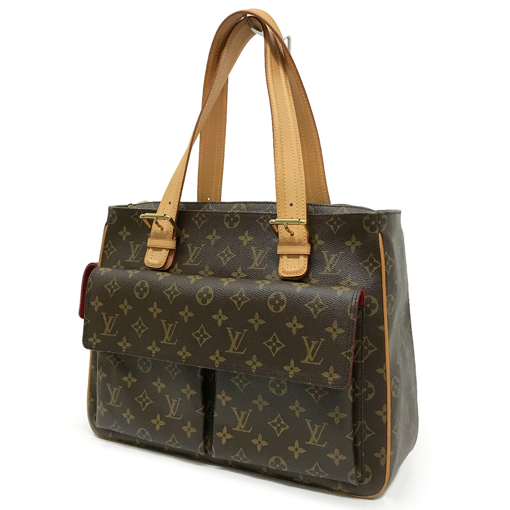 Louis Vuitton M51162 Multiple Cite Shoulder Bag Brown Pre-owned