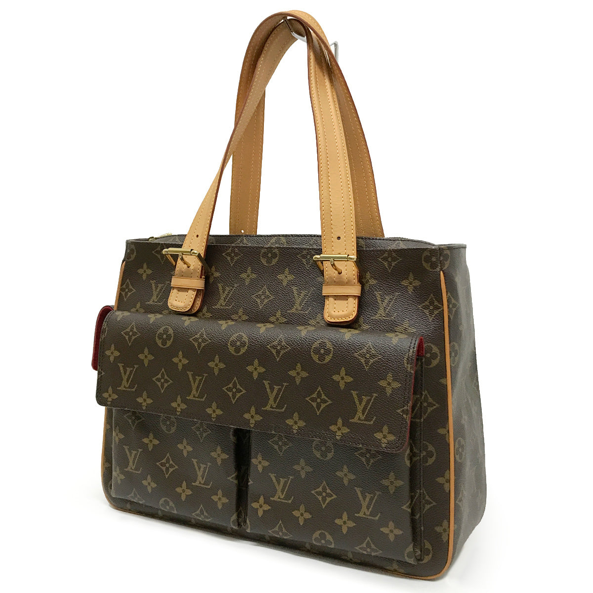 Louis Vuitton M51162 Multiple Cite Shoulder Bag Brown Pre-owned