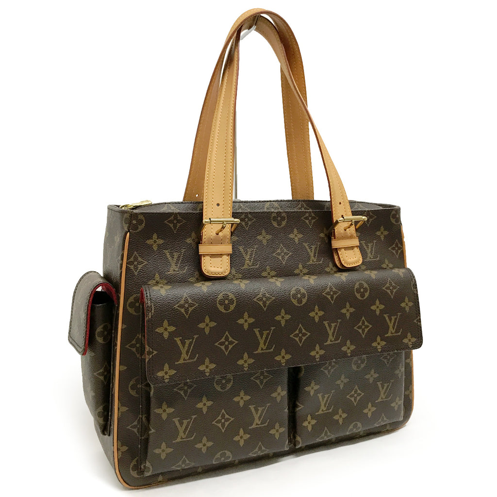 Louis Vuitton M51162 Multiple Cite Shoulder Bag Brown Pre-owned