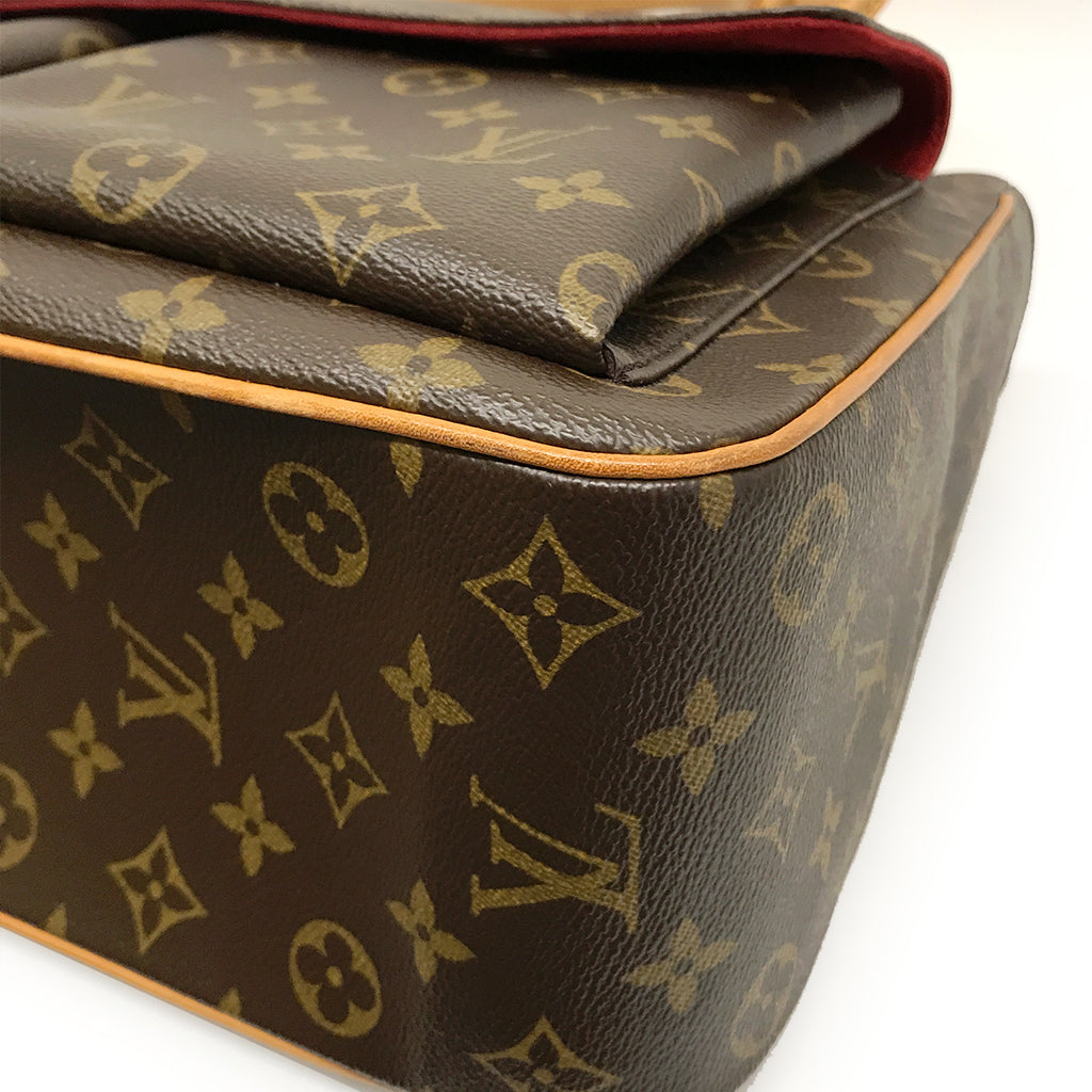 Louis Vuitton M51162 Multiple Cite Shoulder Bag Brown Pre-owned